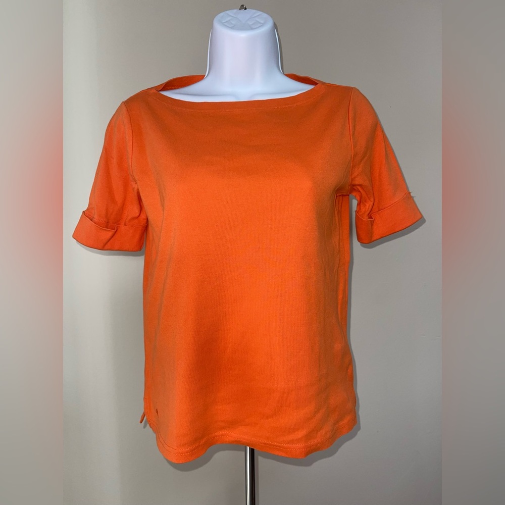 Ralph Lauren Orange Basic T-Shirt - Ps - image 1
